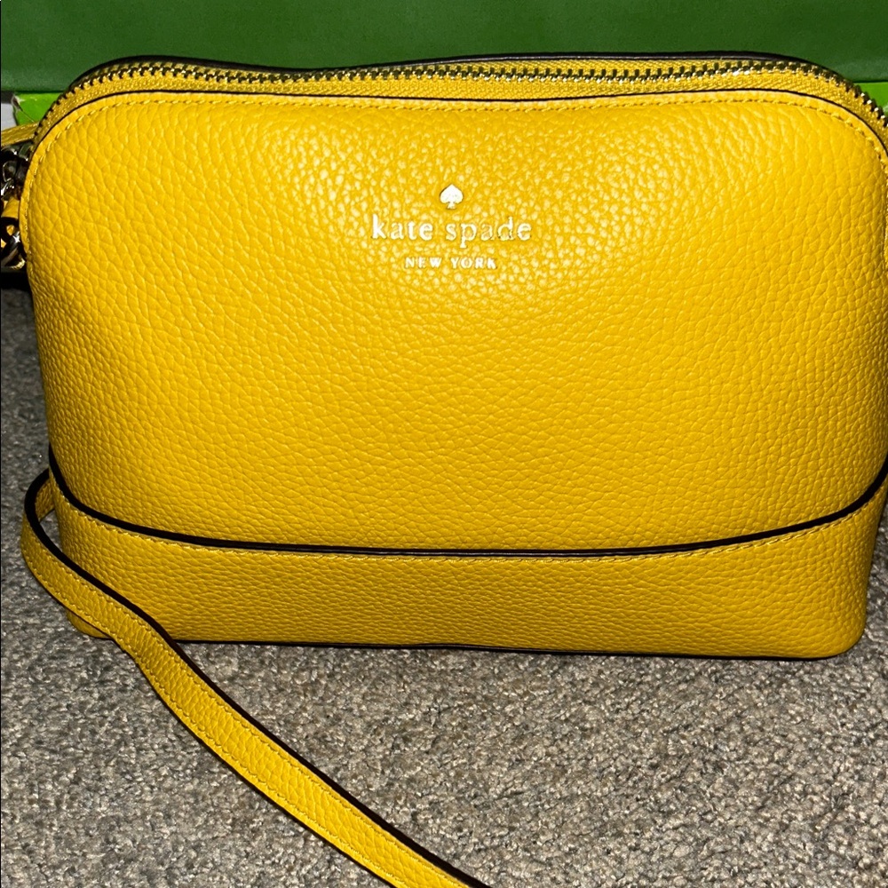 Kate Spade Vibrant Yellow Crossbody Bag - Picture 16 of 17